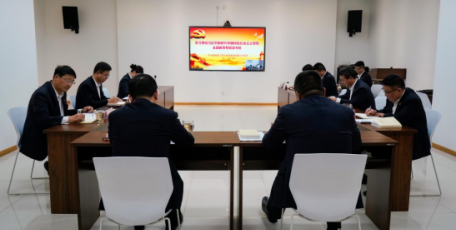 強(qiáng)化理論武裝 提升能力本領(lǐng) ——陜建九建集團(tuán)領(lǐng)導(dǎo)班子主題教育讀書班開展集中學(xué)習(xí)